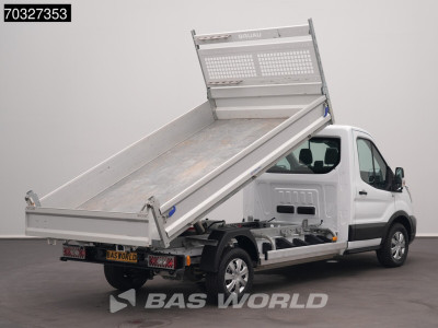 Ford e-Transit 184pk Elektrisch 68kWh 310km WLTP Kipper Airco Cruise Camera CarPlay Open Laadbak Airco Cruise control 2