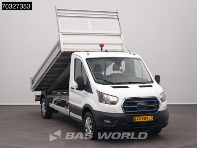 Ford e-Transit 184pk Elektrisch 68kWh 310km WLTP Kipper Airco Cruise Camera CarPlay Open Laadbak Airco Cruise control 6