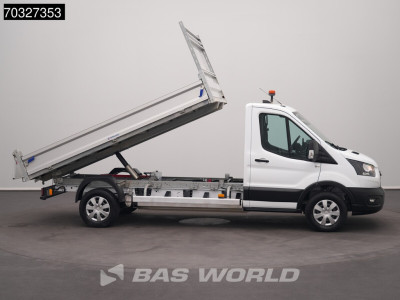 Ford e-Transit 184pk Elektrisch 68kWh 310km WLTP Kipper Airco Cruise Camera CarPlay Open Laadbak Airco Cruise control 8
