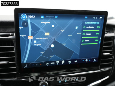Ford e-Transit 184pk Elektrisch 68kWh 310km WLTP Kipper Airco Cruise Camera CarPlay Open Laadbak Kieper Kipper Benne Airco Cruise control 21