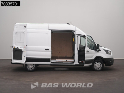 Ford e-Transit 184pk Elektrisch 68kWh 317KM WLTP L3H3 Hoog Dak AC/Climate Navi Carplay 360 Camera Cruise Electric High Roof Hohes Dach Airco Cruise control foto 8