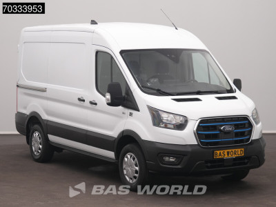 Ford e-Transit 184pk Elektrisch 68kWh 317KM WLTP SOH 93% L2H2 AC/Climate Navi Carplay Parkeersensoren Cruise Electric Airco Cruise control foto 5