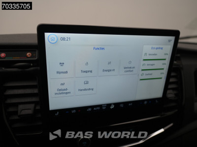 Ford e-Transit 184pk Elektrisch 68kWh 317KM WLTP SOH 96% L3H3 Hoog Dak AC/Climate Navi Carplay 360 Camera Cruise Electric High Roof Hohes Dach Airco Cruise control foto 21