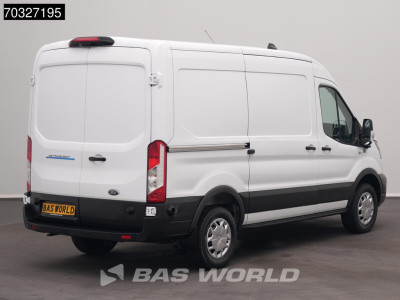 Ford e-Transit 184pk Elektrisch 68kWh 317km WLTP L2H2 Navi Airco Cruise Parkeersensoren v+a SYNC4-Display CarPlay L2 Airco Cruise control 2