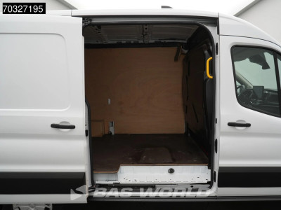 Ford e-Transit 184pk Elektrisch 68kWh 317km WLTP L2H2 Navi Airco Cruise Parkeersensoren v+a SYNC4-Display CarPlay L2 Airco Cruise control 9