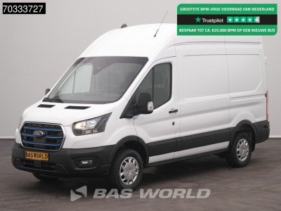 Ford e-Transit 184pk Elektrisch 68kWh 317km WLTP L2H3 Hoog Dak Navi 360camera CarPlay Airco Cruise CarPlay Airco Cruise control