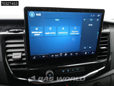 Ford e-Transit 184pk Elektrisch 68kWh 317km WLTP L2H3 Hoog Dak Navi Airco Cruise Parkeersensoren v+a SYNC4-Display CarPlay L2 Airco Cruise control 21