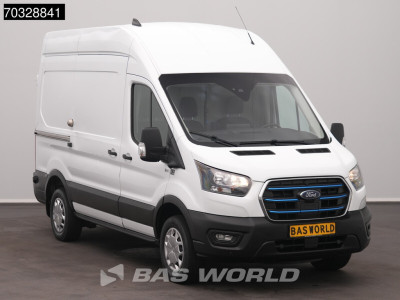 Ford e-Transit 184pk Elektrisch 68kWh 317km WLTP L2H3 Hoog Dak Navi Airco Cruise Parkeersensoren v+a SYNC4-Display CarPlay L2 Airco Cruise control 5