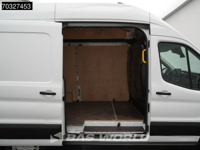 Ford e-Transit 184pk Elektrisch 68kWh 317km WLTP L2H3 Hoog Dak Navi Airco Cruise Parkeersensoren v+a SYNC4-Display CarPlay L2 Airco Cruise control 9