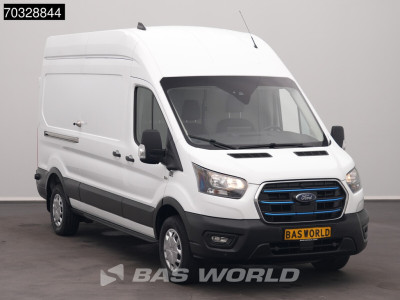 Ford e-Transit 184pk Elektrisch 68kWh 317km WLTP L2H3 Hoog Dak Navi Airco Cruise Parkeersensoren v+a SYNC4-Display CarPlay L2 High Roof Hohes Dach Airco Cruise control 6