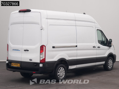 Ford e-Transit 184pk Elektrisch 68kWh 317km WLTP L3H3 Hoog Dak Navi Airco Cruise Parkeersensoren v+a SYNC4-Display CarPlay L3 Airco Cruise control 2