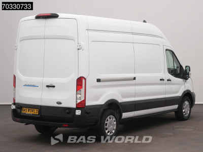 Ford e-Transit 184pk Elektrisch 68kWh 317km WLTP L3H3 Hoog Dak Navi Airco Cruise Parkeersensoren v+a SYNC4-Display CarPlay L3 Airco Cruise control 2
