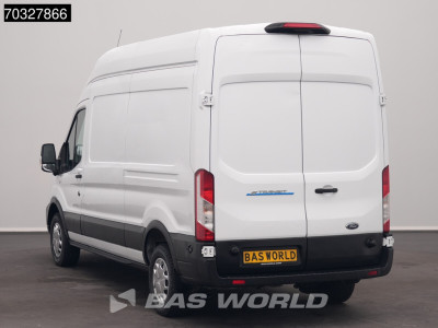 Ford e-Transit 184pk Elektrisch 68kWh 317km WLTP L3H3 Hoog Dak Navi Airco Cruise Parkeersensoren v+a SYNC4-Display CarPlay L3 Airco Cruise control 6