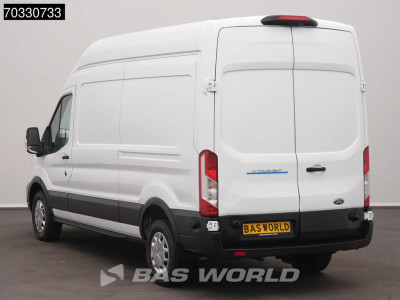Ford e-Transit 184pk Elektrisch 68kWh 317km WLTP L3H3 Hoog Dak Navi Airco Cruise Parkeersensoren v+a SYNC4-Display CarPlay L3 Airco Cruise control 6