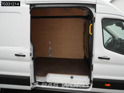 Ford e-Transit 184pk Elektrisch 68kWh 317km WLTP L4H3 Hoog Dak Navi Airco Cruise Parkeersensoren v+a SYNC4-Display CarPlay L4 Airco Cruise control 12