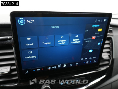 Ford e-Transit 184pk Elektrisch 68kWh 317km WLTP L4H3 Hoog Dak Navi Airco Cruise Parkeersensoren v+a SYNC4-Display CarPlay L4 Airco Cruise control 18