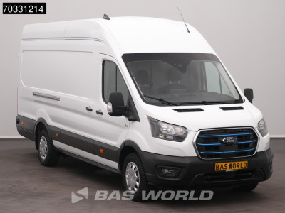 Ford e-Transit 184pk Elektrisch 68kWh 317km WLTP L4H3 Hoog Dak Navi Airco Cruise Parkeersensoren v+a SYNC4-Display CarPlay L4 Airco Cruise control 6