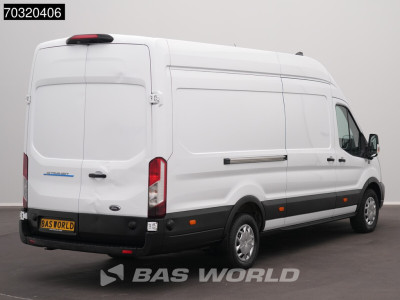 Ford e-Transit 184pk Elektrisch 68kWh 317km WLTP L4H3 Hoog Dak Navi Airco Cruise Parkeersensoren v+a SYNC4-Display CarPlay L4 Jumbo Airco Cruise control 2