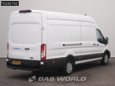 Ford e-Transit 184pk Elektrisch 68kWh 317km WLTP L4H3 Hoog dak AC/Climate 360 Camera Navi Apple Carplay Cruise Parkeersensoren Electric L4 XL High Roof Hohes Dach Airco Cruise control foto 2