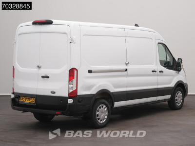 Ford e-Transit 184pk L3H2 L3 Elektrisch 68kWh 317km WLTP Navi 360camera Cruise SYNC4-Display CarPlay Airco Cruise control foto 2