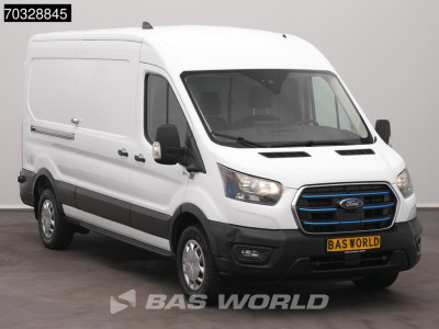 Ford e-Transit 184pk L3H2 L3 Elektrisch 68kWh 317km WLTP Navi 360camera Cruise SYNC4-Display CarPlay Airco Cruise control foto 6