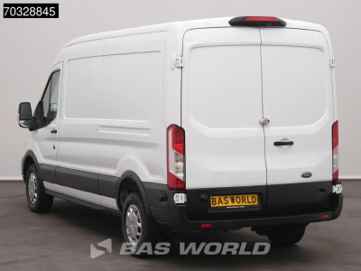 Ford e-Transit 184pk L3H2 L3 Elektrisch 68kWh 317km WLTP Navi 360camera Cruise SYNC4-Display CarPlay Airco Cruise control foto 7