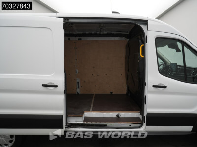 Ford e-Transit 184pk L3H2 L3 Elektrisch 68kWh 317km WLTP Navi Airco Cruise Parkeersensoren v+a SYNC4-Display CarPla Airco Cruise control 10