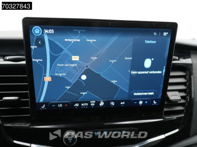 Ford e-Transit 184pk L3H2 L3 Elektrisch 68kWh 317km WLTP Navi Airco Cruise Parkeersensoren v+a SYNC4-Display CarPla Airco Cruise control 17
