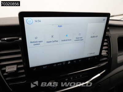 Ford e-Transit 184pk L3H2 L3 Elektrisch 68kWh 317km WLTP Navi Airco Cruise Parkeersensoren v+a SYNC4-Display CarPlay Airco Cruise control 19