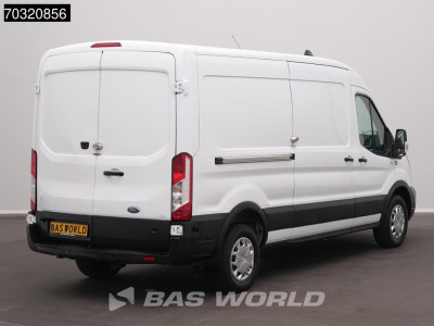 Ford e-Transit 184pk L3H2 L3 Elektrisch 68kWh 317km WLTP Navi Airco Cruise Parkeersensoren v+a SYNC4-Display CarPlay Airco Cruise control 2