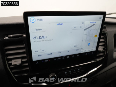 Ford e-Transit 184pk L3H2 L3 Elektrisch 68kWh 317km WLTP Navi Airco Cruise Parkeersensoren v+a SYNC4-Display CarPlay Airco Cruise control 21