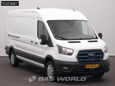 Ford e-Transit 184pk L3H2 L3 Elektrisch 68kWh 317km WLTP Navi Airco Cruise Parkeersensoren v+a SYNC4-Display CarPlay Airco Cruise control 6