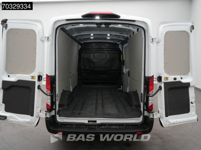 Ford e-Transit 184pk L3H2 L3 Elektrisch 68kWh 317km WLTP Navi Airco Cruise Parkeersensoren v+a SYNC4-Display CarPlay Airco Cruise control 7