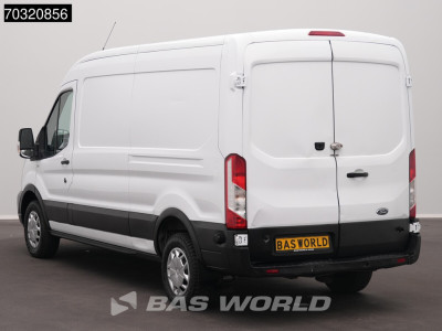 Ford e-Transit 184pk L3H2 L3 Elektrisch 68kWh 317km WLTP Navi Airco Cruise Parkeersensoren v+a SYNC4-Display CarPlay Airco Cruise control 8