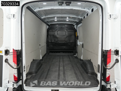 Ford e-Transit 184pk L3H2 L3 Elektrisch 68kWh 317km WLTP Navi Airco Cruise Parkeersensoren v+a SYNC4-Display CarPlay Airco Cruise control 8
