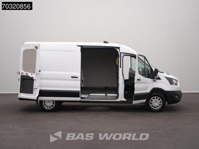 Ford e-Transit 184pk L3H2 L3 Elektrisch 68kWh 317km WLTP Navi Airco Cruise Parkeersensoren v+a SYNC4-Display CarPlay Airco Cruise control 9