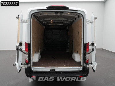 Ford e-Transit 184pk L3H2 L3 Elektrisch 68kWh 317km WLTP Navi Airco Cruise Parkeersensoren v+a SYNC4-Display CarPlay Airco Cruise control 9