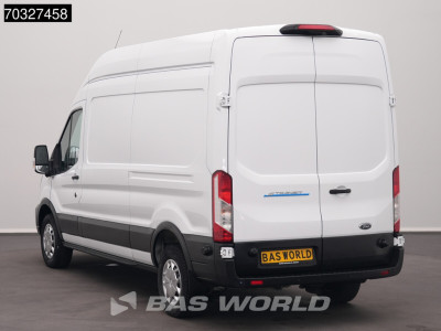 Ford e-Transit 184pk L3H3 Hoog Dak L3 Elektrisch 68kWh 317km WLTP Navi Airco Cruise Parkeersensoren v+a SYNC4-Display CarPlay Airco Cruise control 6