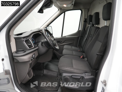 Ford e-Transit 184pk L4H3 L4 Elektrisch 68kWh 317km WLTP Navi Airco Cruise Parkeersensoren v+a SYNC4-Display CarPlay Hoog Dak Airco Cruise control 12