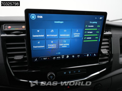 Ford e-Transit 184pk L4H3 L4 Elektrisch 68kWh 317km WLTP Navi Airco Cruise Parkeersensoren v+a SYNC4-Display CarPlay Hoog Dak Airco Cruise control 19