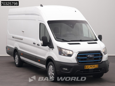 Ford e-Transit 184pk L4H3 L4 Elektrisch 68kWh 317km WLTP Navi Airco Cruise Parkeersensoren v+a SYNC4-Display CarPlay Hoog Dak Airco Cruise control 5