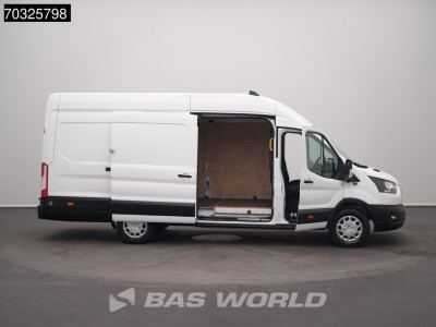 Ford e-Transit 184pk L4H3 L4 Elektrisch 68kWh 317km WLTP Navi Airco Cruise Parkeersensoren v+a SYNC4-Display CarPlay Hoog Dak Airco Cruise control 7