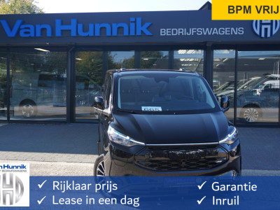 Ford e-Transit Custom 340L 218PK 71KWH AWD JWR Edition AUT BPM VRIJ!! Apple CP, 19 LM, LED, Trekhaak, 2x Schuifdeur!! NR. ECJWR1
