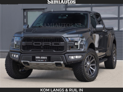 Ford USA F150 RAPTOR | FACELIFT | 457 PK | DUBBELE CABINE | DC | 5 PERSOONS | BLACK | DODGE RAM 1500 |