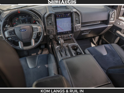 Ford USA F150 RAPTOR | FACELIFT | 457 PK | DUBBELE CABINE | DC | 5 PERSOONS | BLACK | DODGE RAM 1500 | foto 19