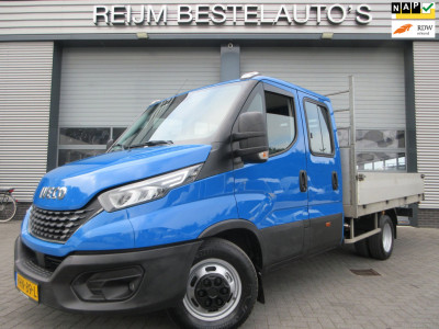 Iveco 40C18 40c18 3.0, 180pk, Euro 6, DC, Openlaadbak, Oprijwagen, Oprijauto,  Airco.