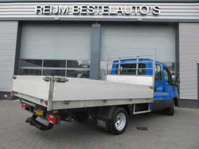 Iveco 40C18 40c18 3.0, 180pk, Euro 6, DC, Openlaadbak, Oprijwagen, Oprijauto,  Airco. foto 13