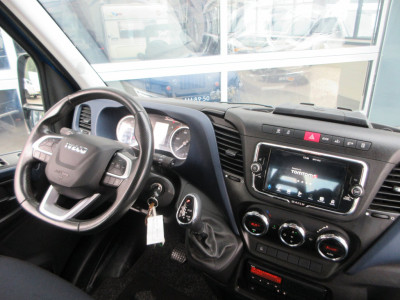 Iveco 40C18 40c18 3.0, 180pk, Euro 6, DC, Openlaadbak, Oprijwagen, Oprijauto,  Airco. foto 17