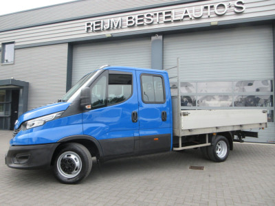 Iveco 40C18 40c18 3.0, 180pk, Euro 6, DC, Openlaadbak, Oprijwagen, Oprijauto,  Airco. foto 2