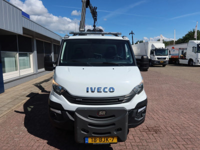 Iveco 50C15 Openbak+ Kraan Hiab foto 14